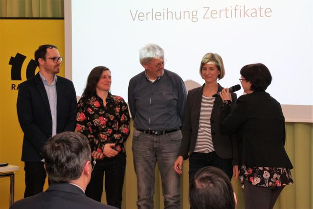 Mediencoaches und Organisatoren freuten sich über die gelungenen Beiträge ihrer Teams.