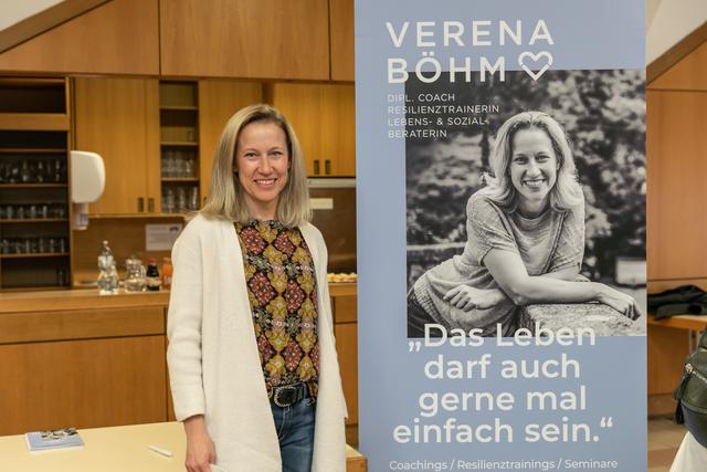 Verena Böhm, Dipl. Coach, Resilienztrainerin, Lebens- und Sozialberaterin. | Foto: Tamara Mednitzer