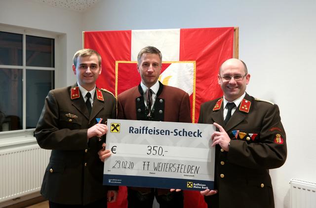 Von links: Stefan Stütz, Christian Lamprecht und Josef Stütz.