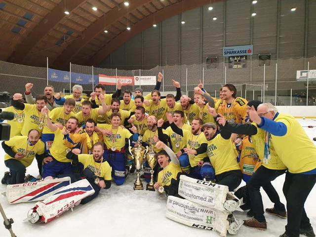 Kärntner Meister 2019/20: Der 1. EHC Althofen gewinnt die Finalserie der AHC Division I gegen den ESC Steindorf mit 3:0