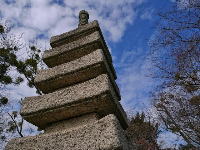 Die Pagode von unten nach oben  fotografiert