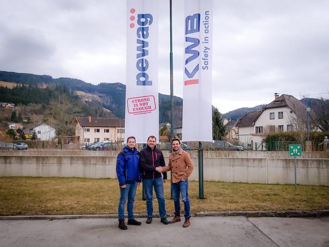 Christoph Götzhaber, Hubert Schemitsch und Christian Garz (von links)