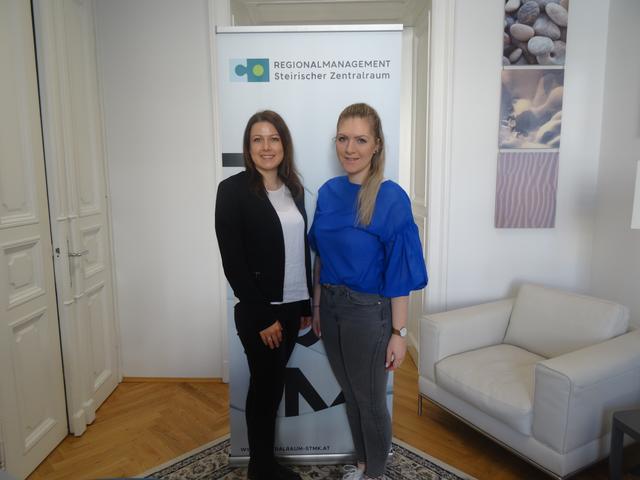 Kerstin Hausegger-Nestelberger und Nora Arbesleitner
