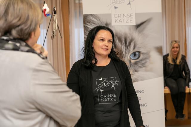Cornelia Schmidt, Katzencoach und Gründerin von "Grinse Katze". | Foto: Tamara Mednitzer