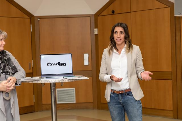 Sara Caroline Ibrahim, Gründerin und Geschäftsführerin von "Crediso Media GmbH" (Online-Marketing). | Foto: Tamara Mednitzer