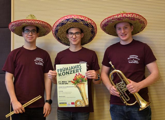 Daniel Fichtinger, Stefan Hohneder, Tobias Königsberger (v.l.).