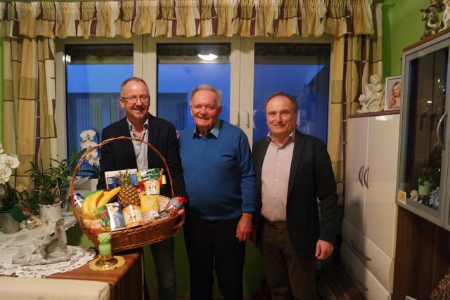 Herr Anton Spadt aus Horitschon feierte seinen 80. Geburtstag.