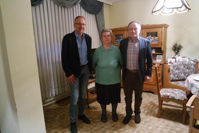 Frau Rosa Wessely aus Horitschon feierte ihren 90. Geburtstag.