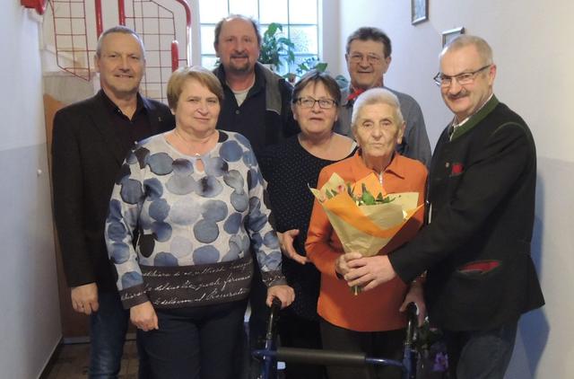 Veronika Bruckner wurde 90 Jahre.