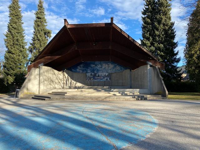 Der Bärnbacher Musikpavillon wird erneuert. Eine Zusammenarbeit mit Boris Podrecca ist im Gespräch.