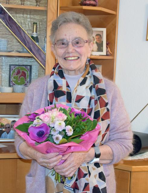Jubilarin Maria Obermaier-Dingböck.