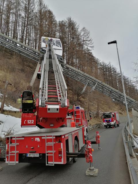 Zu einem ungewöhnlichen Einsatz wurde die FF Sölden gerufen.