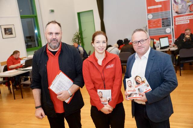 Andreas Grandits, Dominique Feigl und Peter Reiter