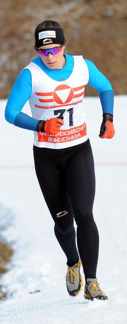 Romana Slavinec musste sich mit Silber zufrieden geben.