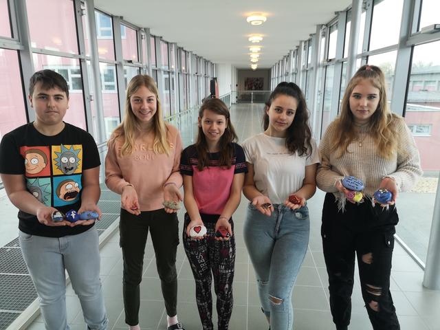 Freude bereiten und kreativ sein stand am Stundenplan der Schüler.