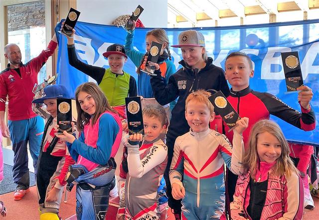 Die Sieger des Volksbank-Bezirkskindercup in Kappl.