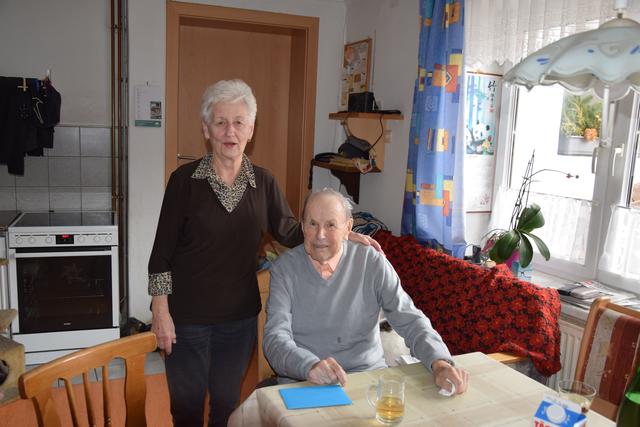 v.l.: Vorsitzende Monika Kremser und Berthold Diem