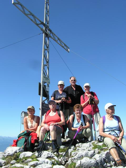 Gipfelsturm am Nazogl