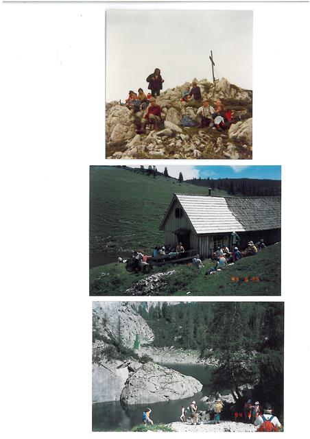 Wanderungen in den 1970-er Jahren 