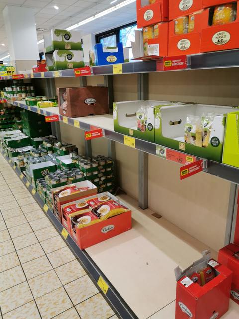 Der Zivilschutzbund OÖ rät von überstürzten Hamsterkäufen ab.