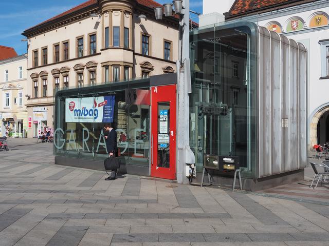 Die Tiefgarage am Leobener Hauptplatz wird generalsaniert.