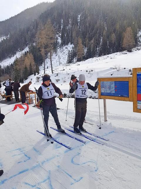 Erfolgreiche Biathleten: Christian und Franz Pacher