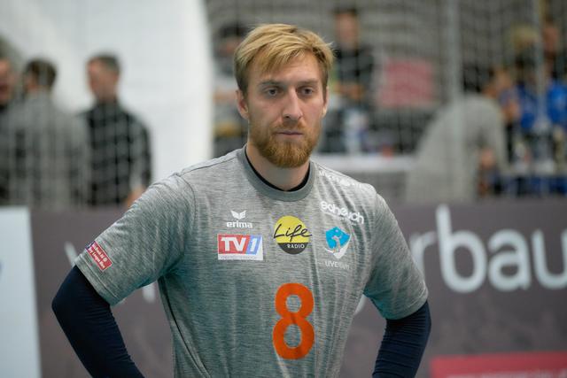 Der Libero des UVC Weberzeile Ried Michal Szydłowski.