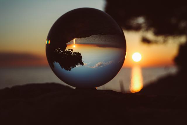 "Hinter dem Horizont" nannte Sebastian Berger sein Foto.