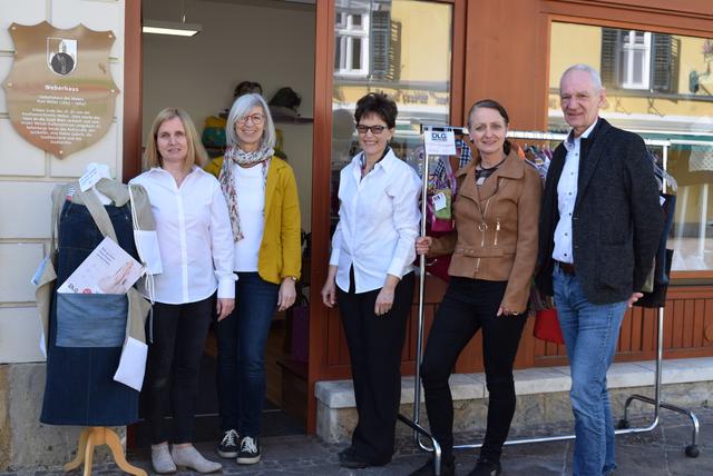 Stolz öffnete heute das DLG-Team ihr neues Geschäftslokal im Erdgeschoß des Weberhauses in Weiz.