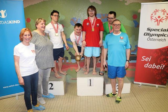 Das Staffel-Siegerteam der DSG-Union Burgenland.