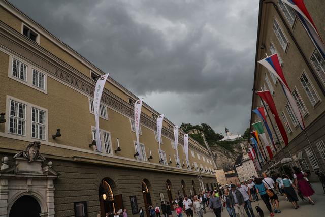 Keine Osterfestspiele 2020 in Salzburg. Auch sie mussten aufgrund der aktuellen Situation um das Coronavirus abgesagt werden.