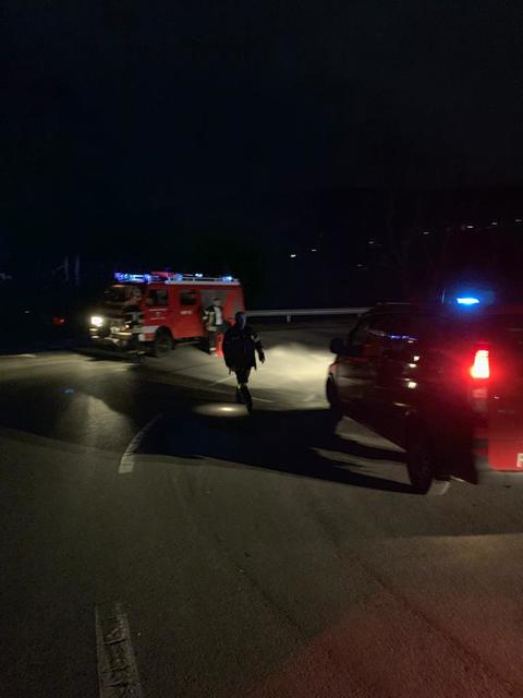 Die Freiwillige Feuerwehr Neustift an der Rosalia rückte mit drei Fahrzeugen und 12 Mann aus