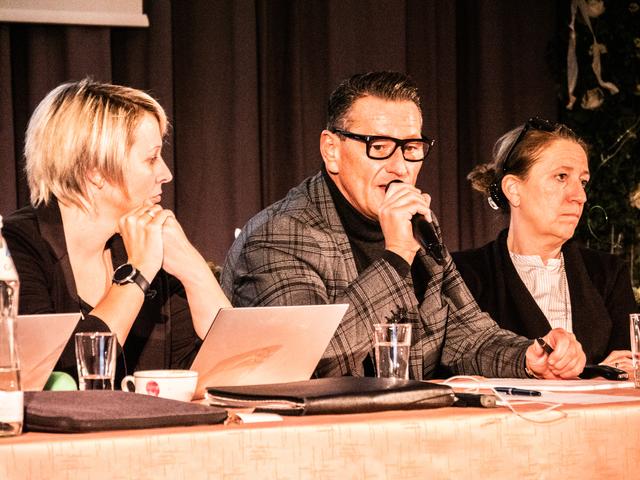 Die Veranstalter bemühen sich um rasche Lösungen für Konzertbesucher. Im Bild: Klaus Leutgeb Leiter der (Leutgeb Entertainment Group GmbH)