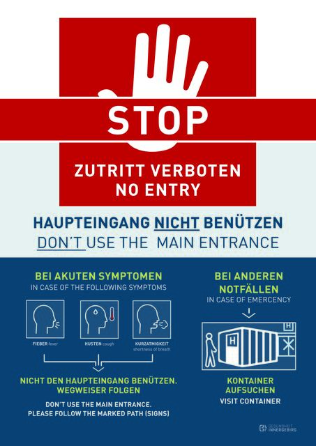 Im Tauernklinikum sind Besuche derzeit untersagt. Einzige Ausnahme: Besuche bei Kindern und Patientinnen und Patienten in Palliativbetreuung.