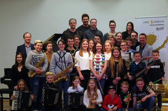 Die Teilnehmer*innen aus der Musikschule Wolfsberg erspielten beim Musikwettbewerb prima la musica ausgezeichnete Erfolge!