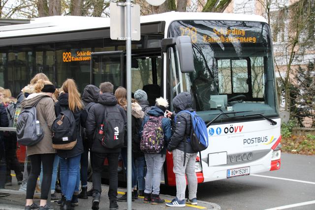 Der Busfahrplan im Bezirk Schärding bleibt bis auf weiteres aufrecht.