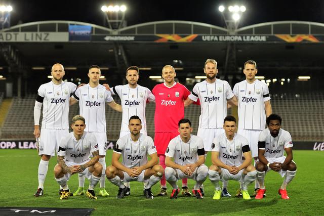 Die Europa-League-Helden des Linzer Athletiker Sportklubs.