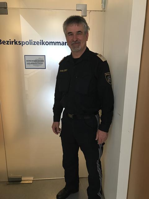 Josef Mühlböck ist seit dem 1. März beim BPK für Verkehr und Einsatz zuständig.