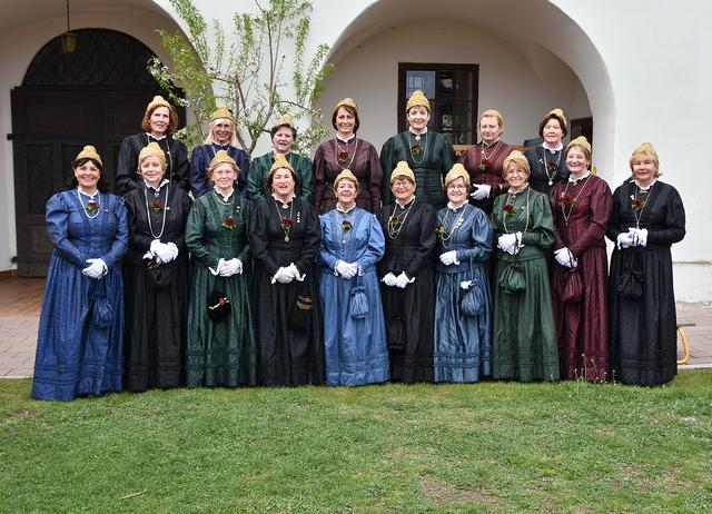 Die Bürgerfrauen der Abstimmungsstadt Völkermarkt sind eng mit dem gesellschaftlichen Leben der Stadt verbunden.