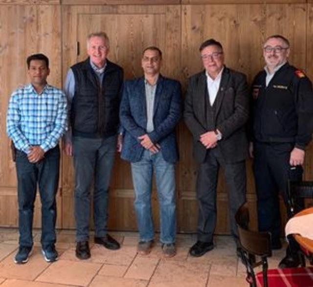 Werner Senn, Sazzad Hussain, Alois Schranz