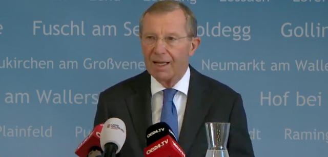 Landeshauptmann Wilfried Haslauer: "Wenn wir den Tourismus jetzt stoppen und Veranstaltungen absagen, haben wir in Salzburg noch die Chance, die Infektionsrate niedrig zu halten."