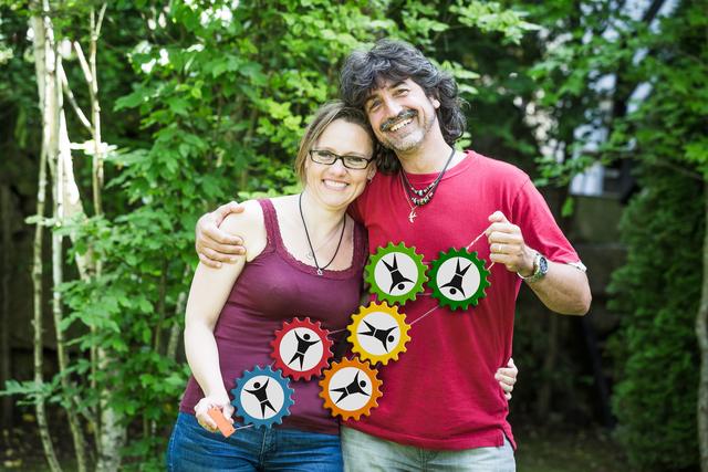 Christina und Rainer Osinger vernetzen mit ihrem Verein andere Menschen