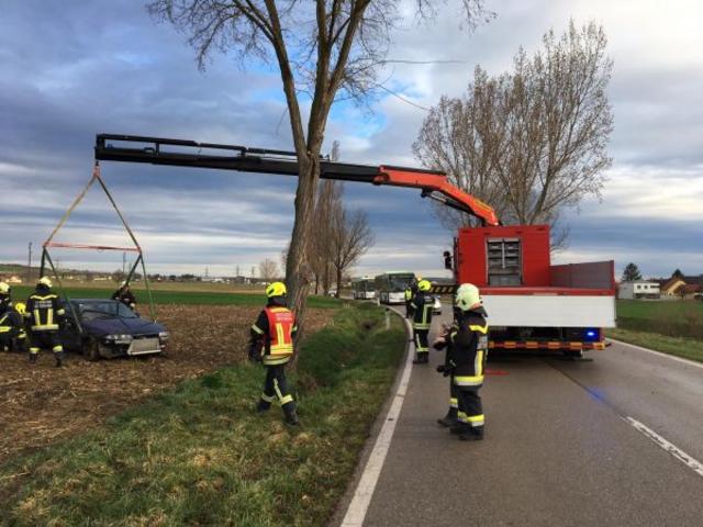 Kameraden waren am Freitag im Einsatz.