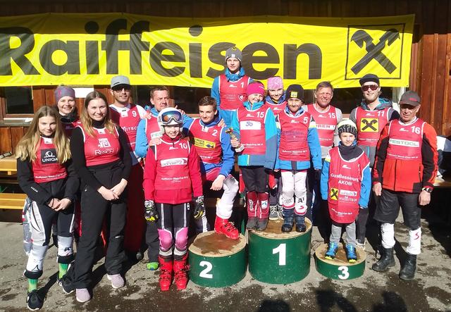 Die geballte Ladung Westcup-Sieger am Salzstiegl