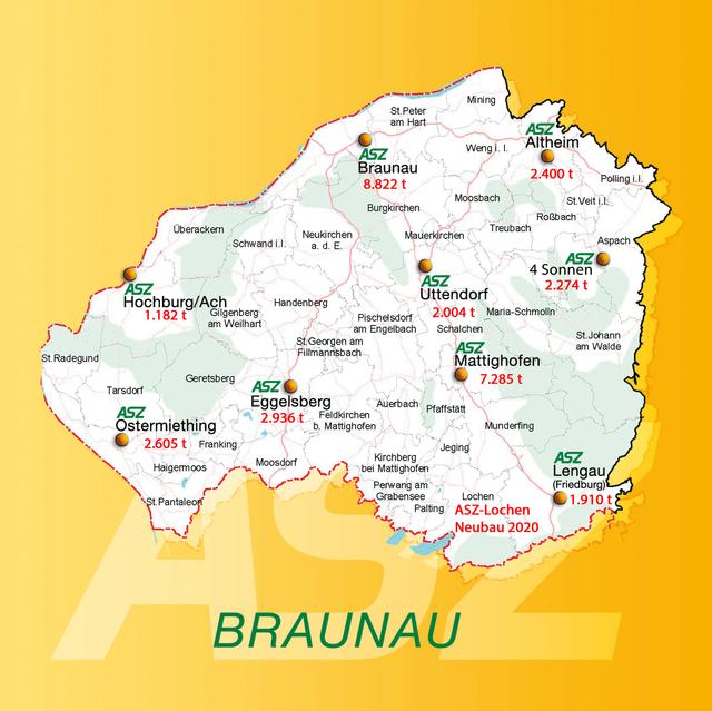 Die Altstoffsammelzentren im Bezirk Braunau bleiben vorerst für eine Woche geschlossen.