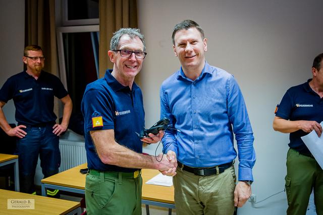 Josef Kaiser mit Gerald Kronberger