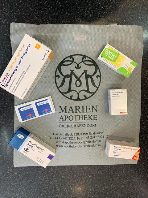 Ab Montag bietet die Marien-Apotheke Lieferservice an.