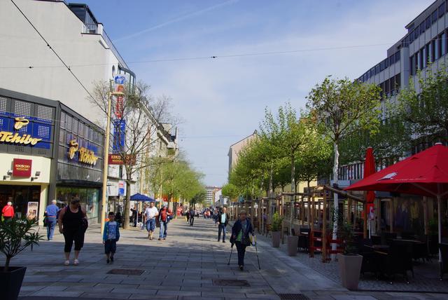 Eine menschenleere Meidlinger Hauptstraße wird in den nächsten paar Wochen zu erwarten sein.