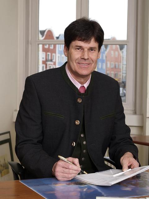Bürgermeister Franz Angerer.