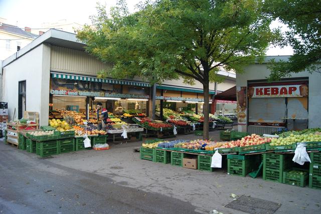 Am Hannovermarkt haben aktuell nur die Lebensmittelgeschäfte offen. Lokale und Restaurants bleiben vorerst geschlossen.